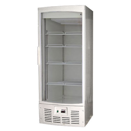 Шкаф морозильный АРИАДА R700LSG (гнутая стеклянная дверь)